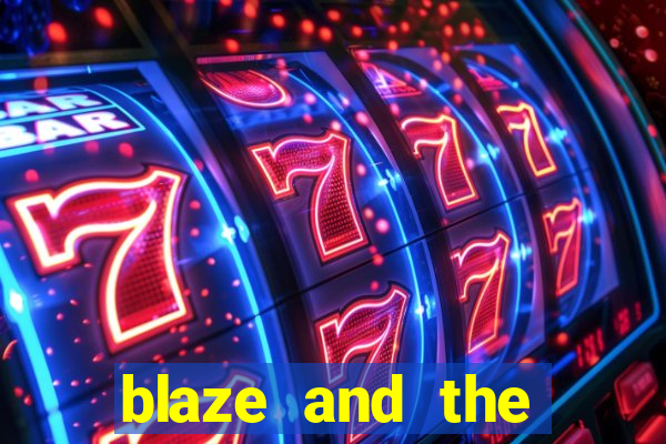 blaze and the monster machines logo font